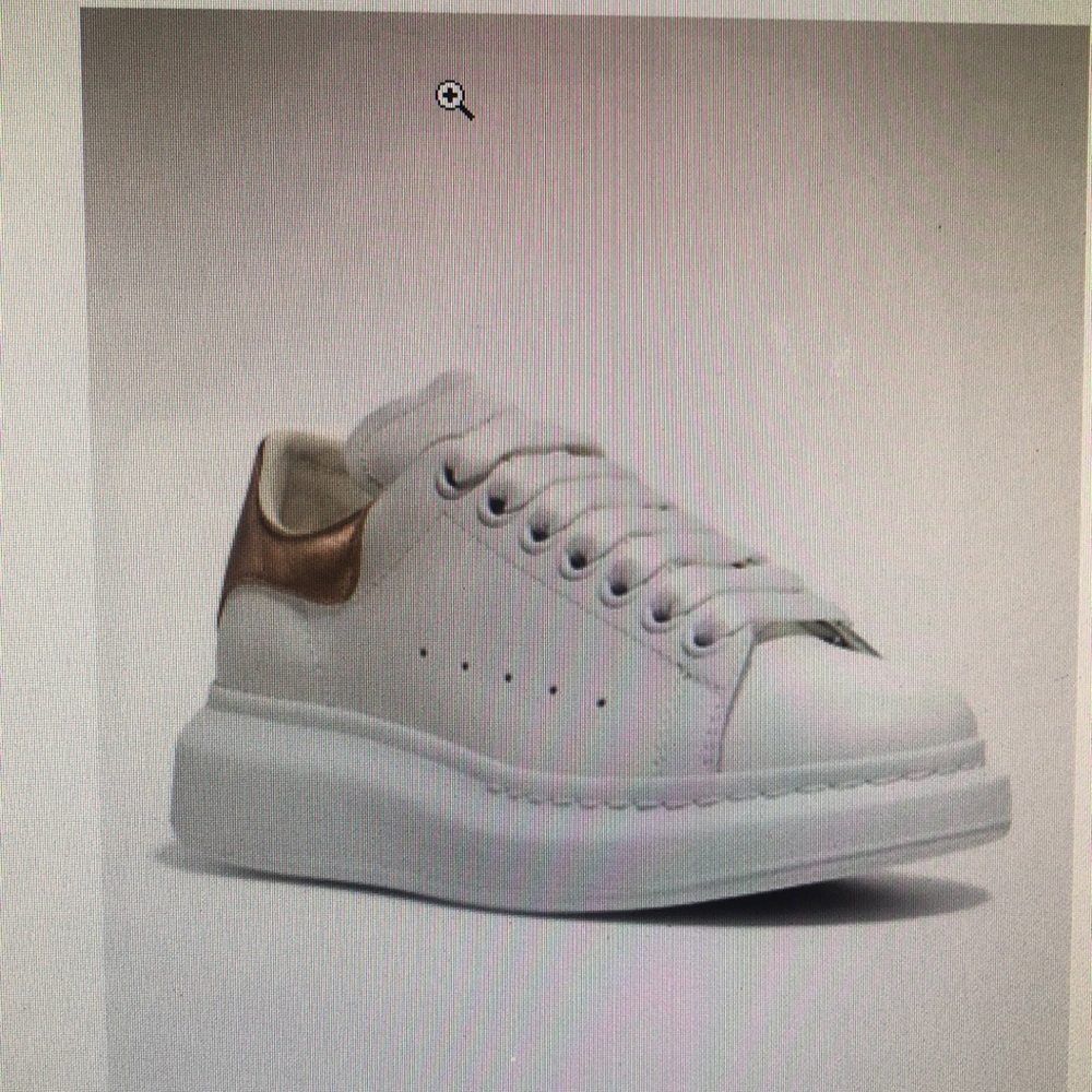 Alexander McQueen sneakers.